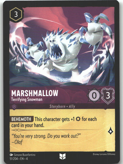 Marshmallow - Terrifying Snowman