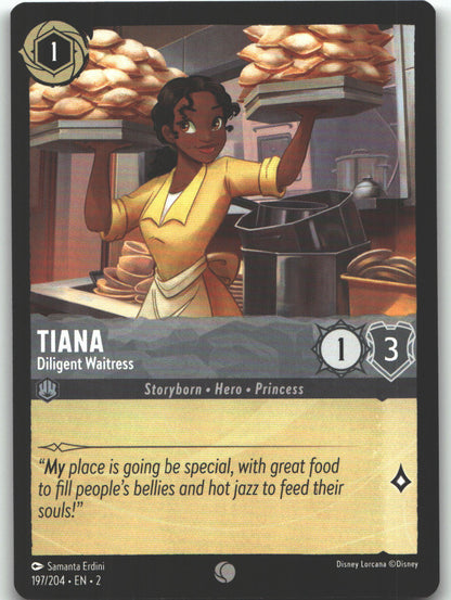 Tiana - Diligent Waitress