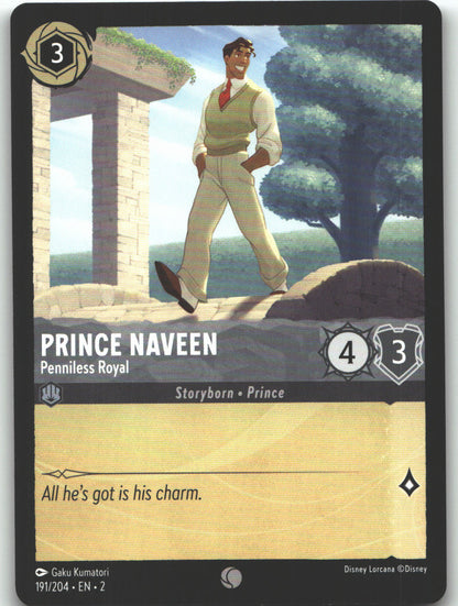 Prince Naveen - Penniless Royal