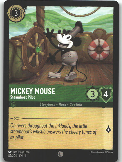 Mickey Mouse - Steamboat Pilot