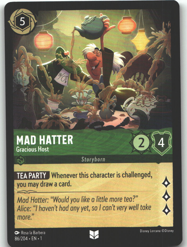 Mad Hatter - Gracious Host