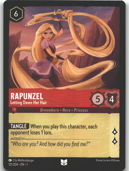 Rapunzel - Letting Down Her Hair
