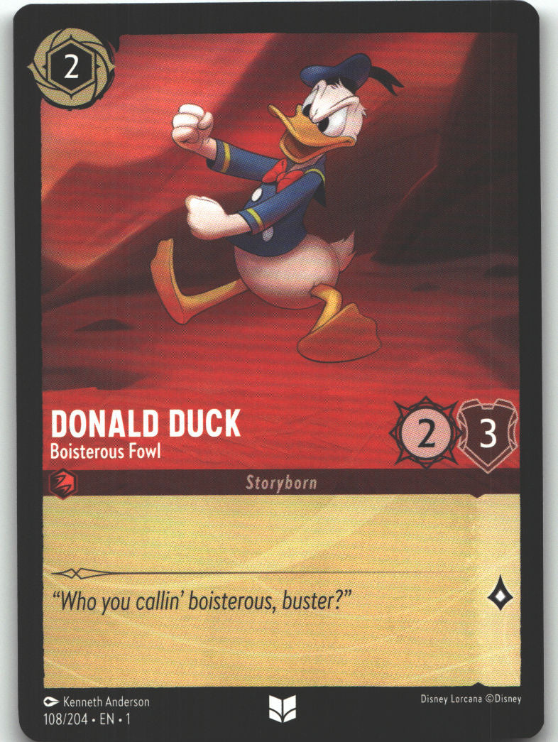 Donald Duck - Boisterous Fowl