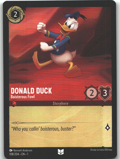 Donald Duck - Boisterous Fowl