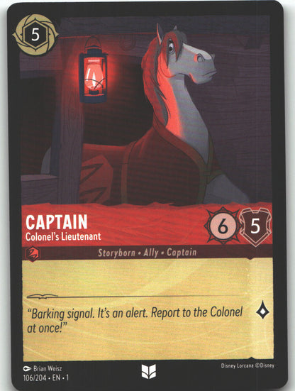 Captain - Colonel's Lieutenant