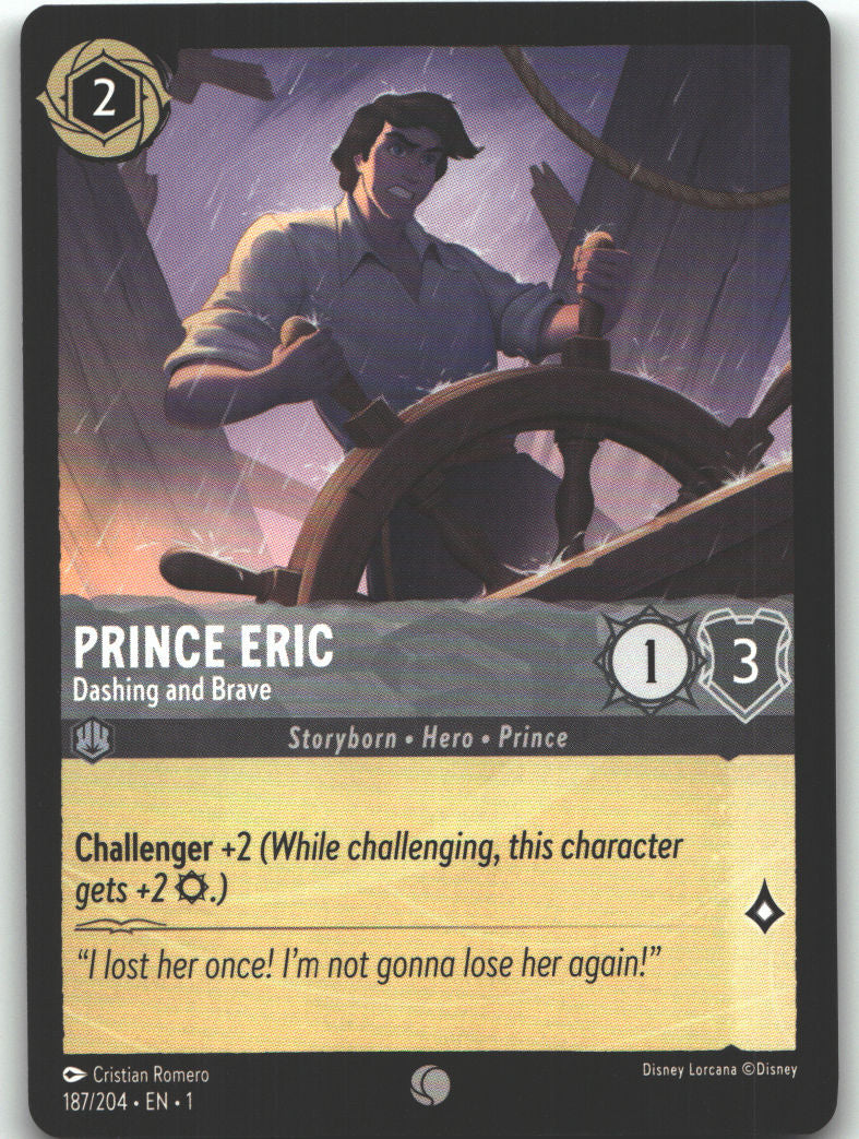 Prince Eric - Dashing and Brave