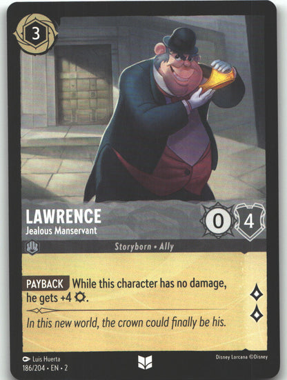 Lawrence - Jealous Manservant