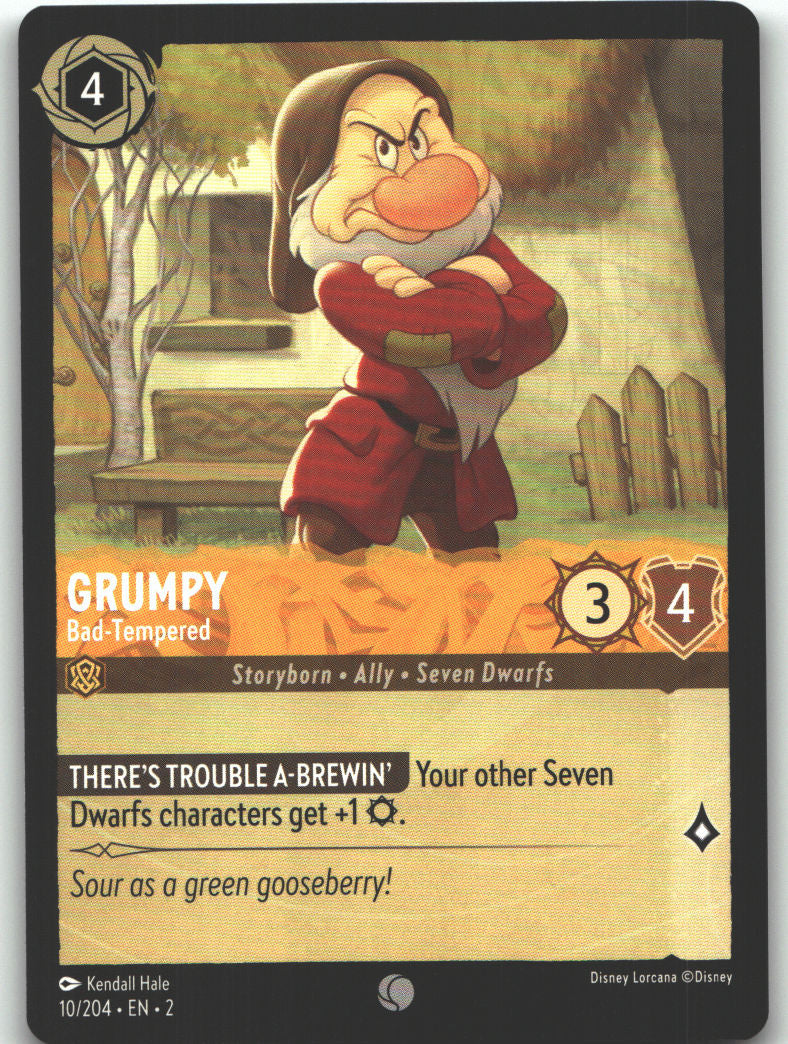 Grumpy - Bad-Tempered