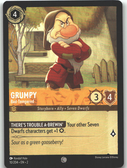 Grumpy - Bad-Tempered