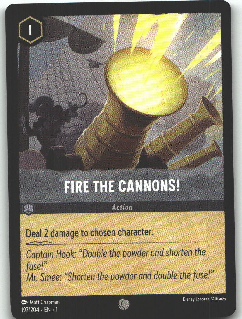 Fire the Cannons!