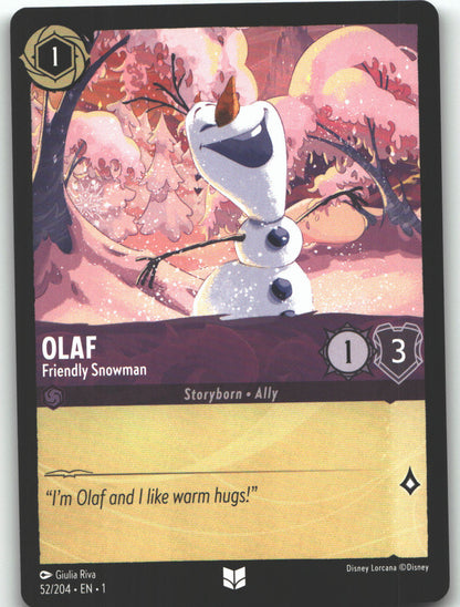 Olaf - Friendly Snowman