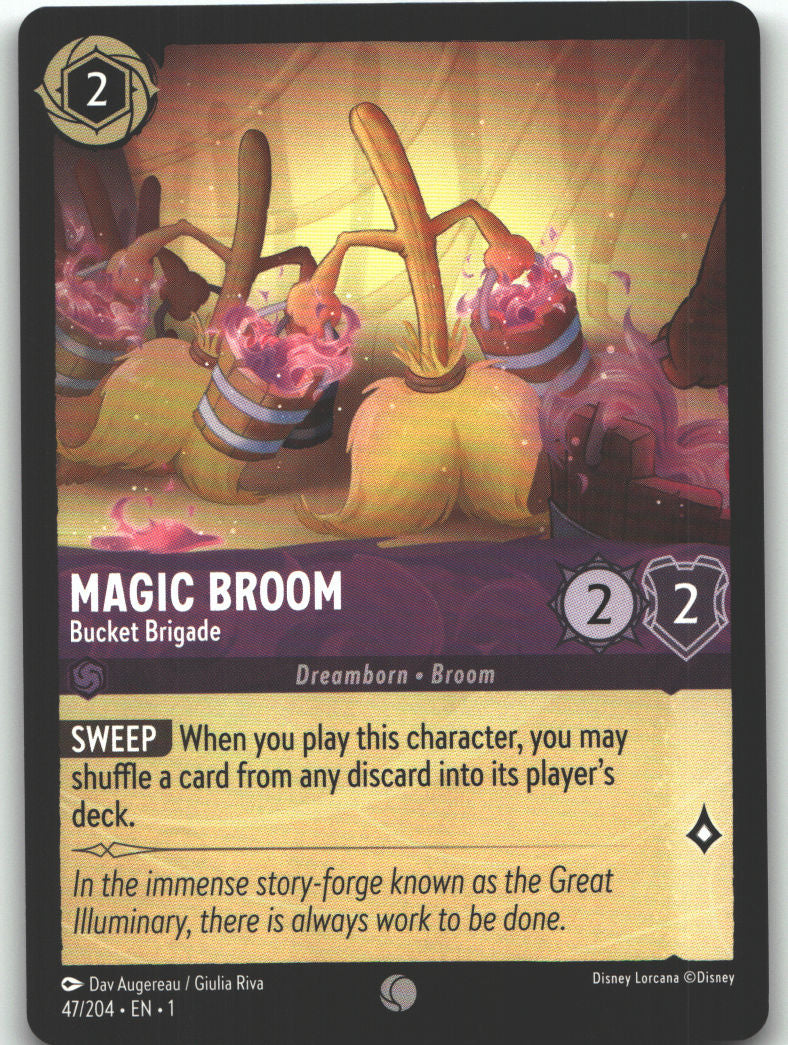 Magic Broom - Bucket Brigade