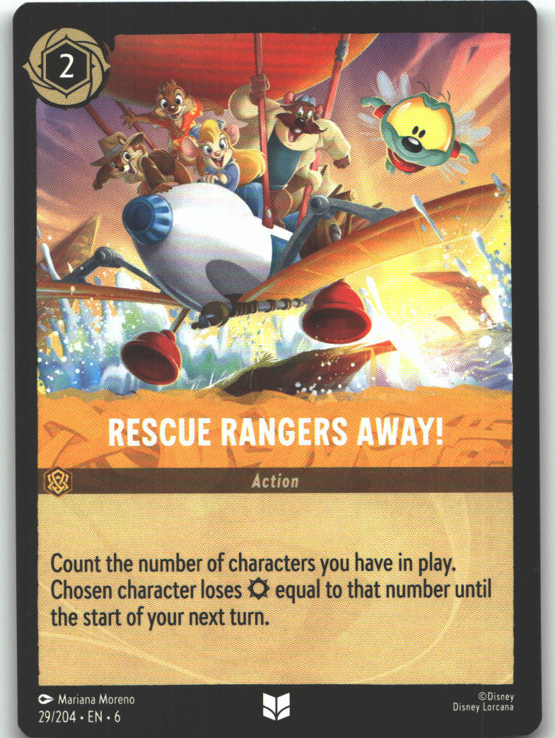 Rescue Rangers Away!