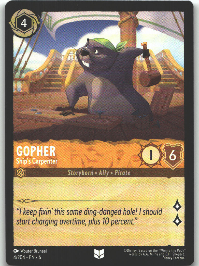Gopher - Ship's Carpenter
