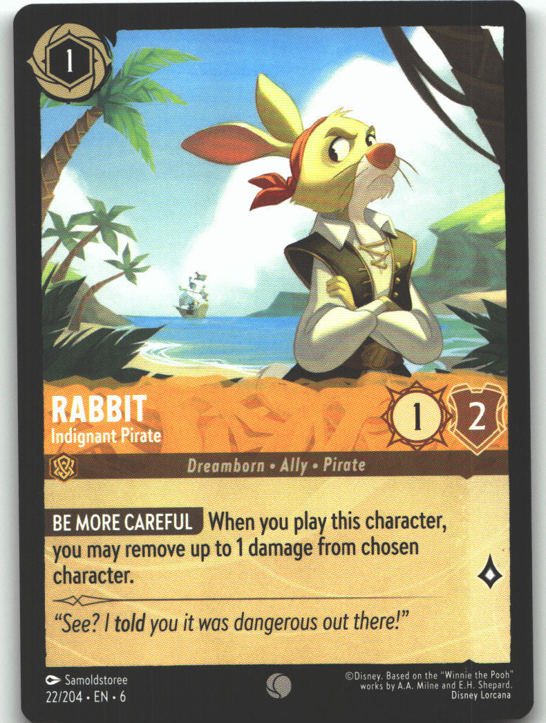 Rabbit - Indignant Pirate