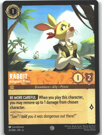 Rabbit - Indignant Pirate