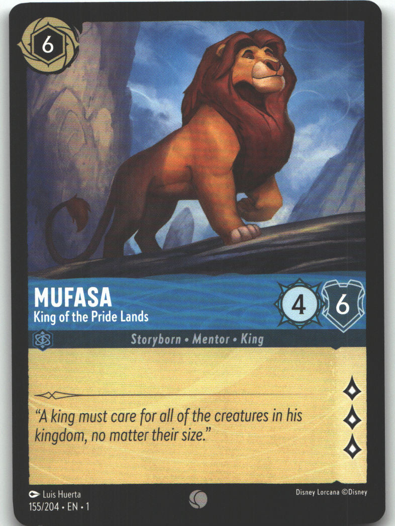 Mufasa - King of the Pride Lands