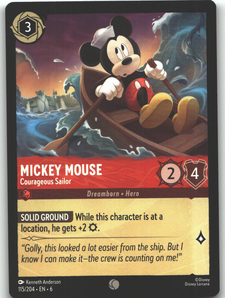 Mickey Mouse - Courageous Sailor