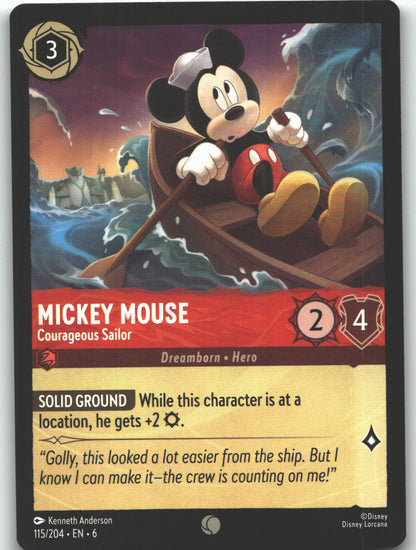 Mickey Mouse - Courageous Sailor