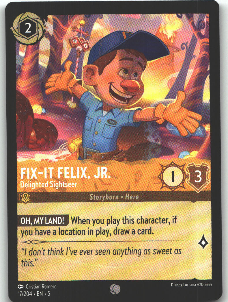 Fix-It Felix, Jr. - Delighted Sightseer