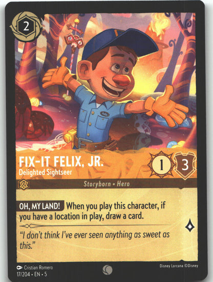 Fix-It Felix, Jr. - Delighted Sightseer