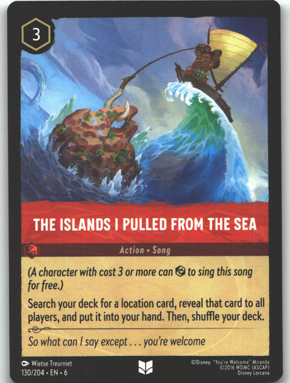The Islands I Pulled From The Sea