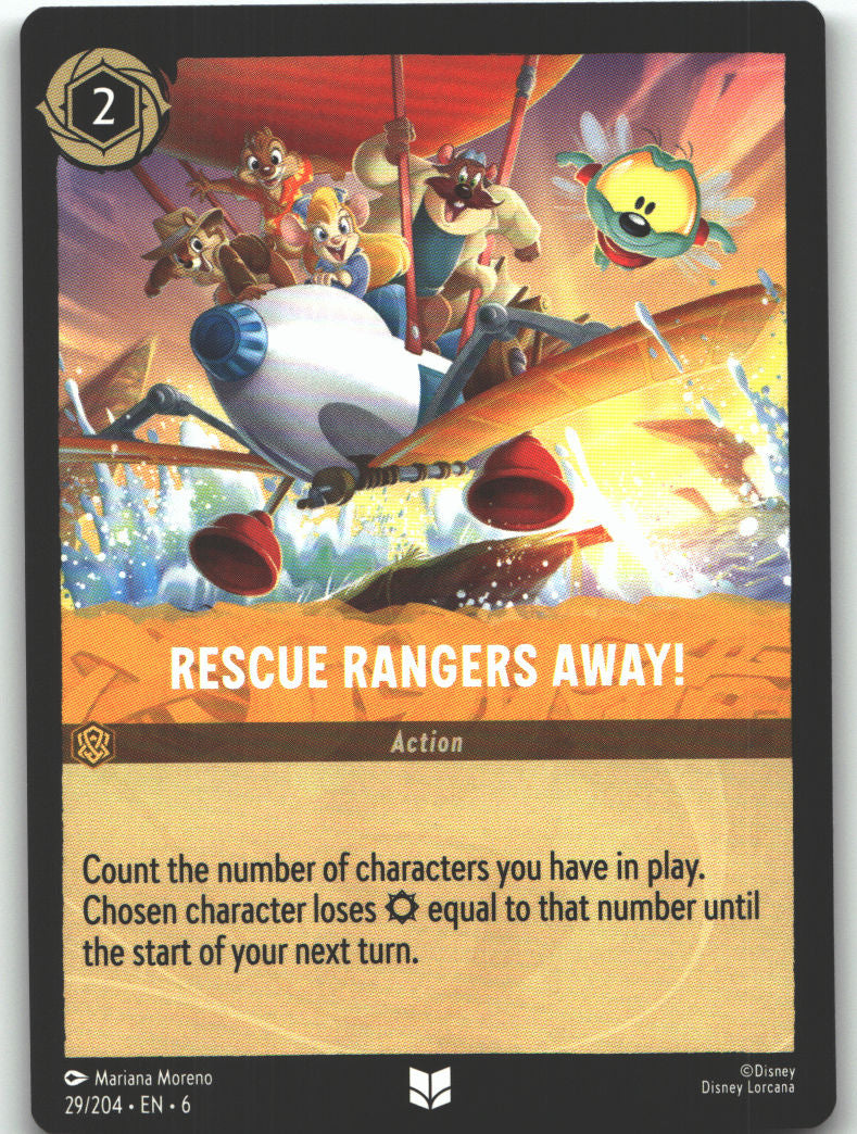Rescue Rangers Away!