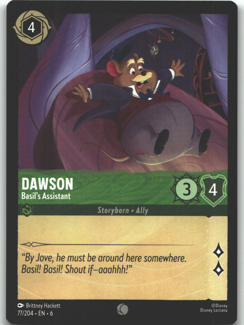 Dawson - Basil's Assistant