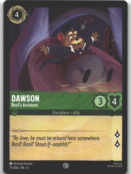 Dawson - Basil's Assistant