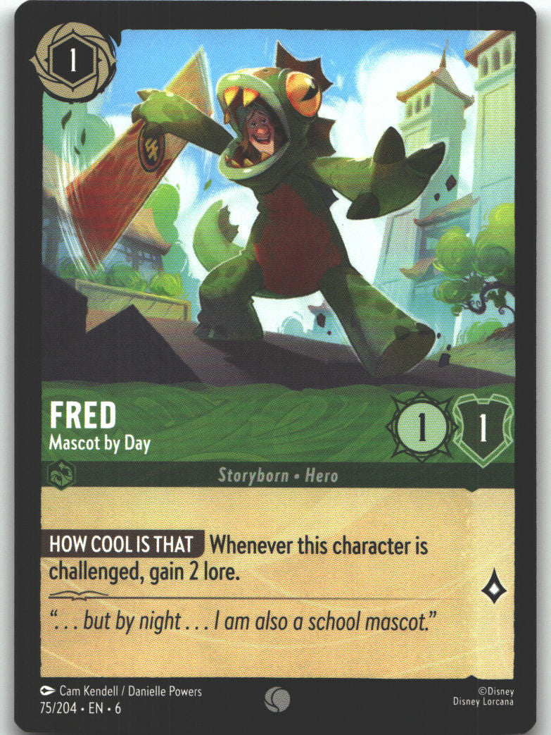 Fred - Mascot by Day