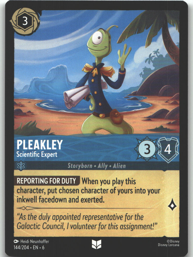 Pleakley - Scientific Expert