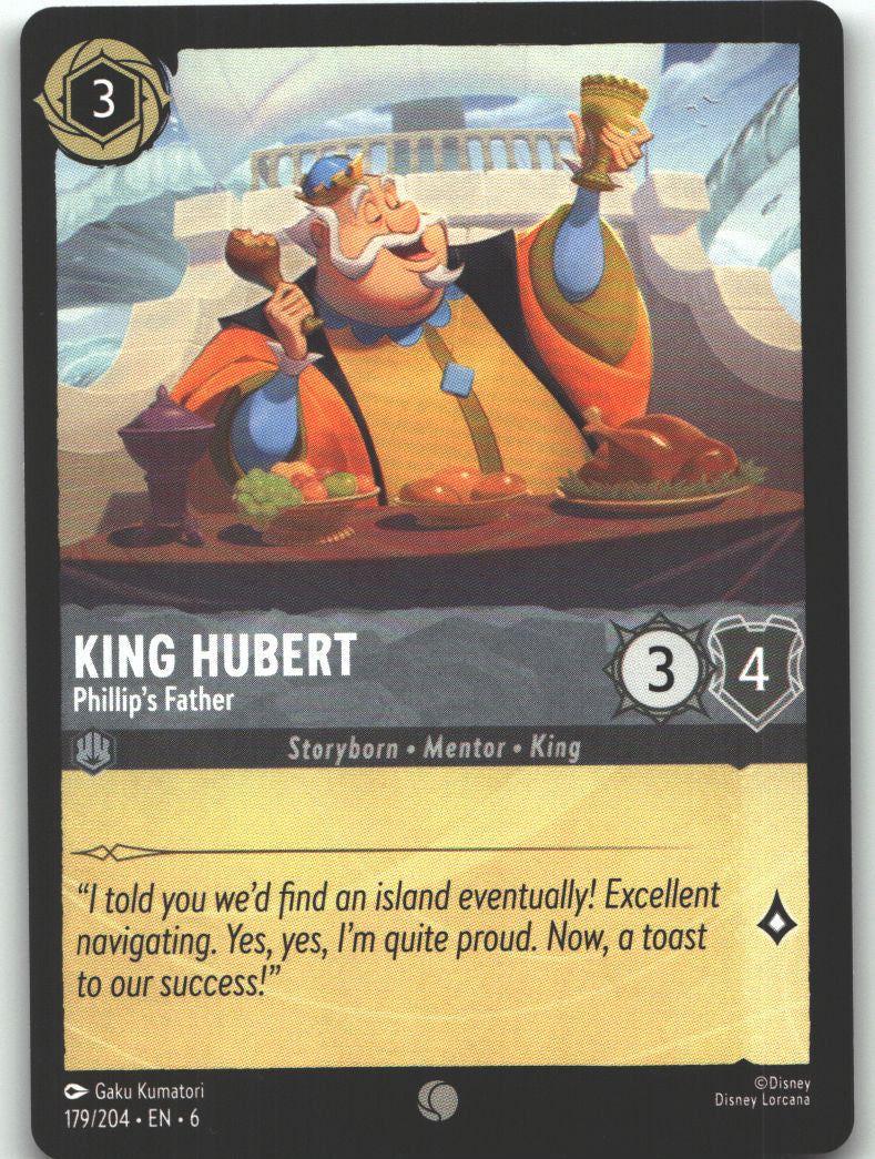 King Hubert - Phillip's Father