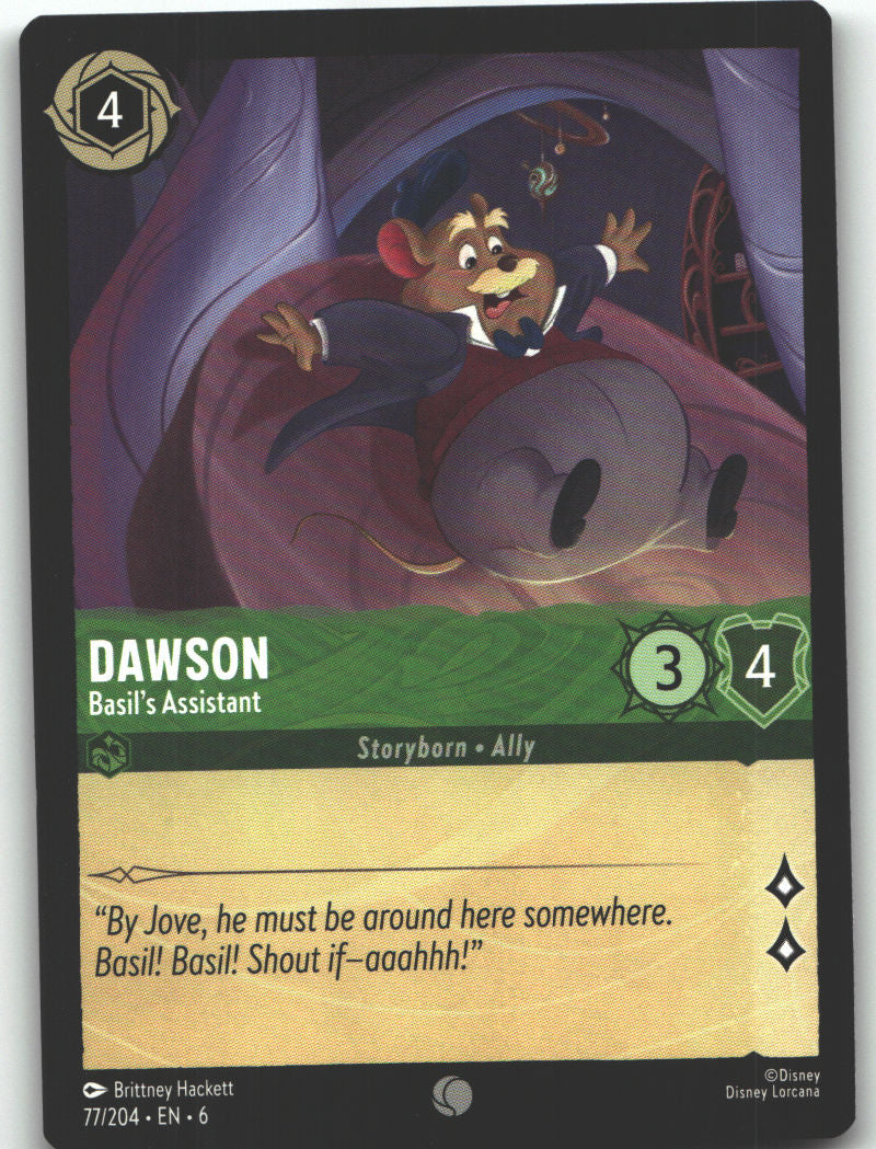 Dawson - Basil's Assistant