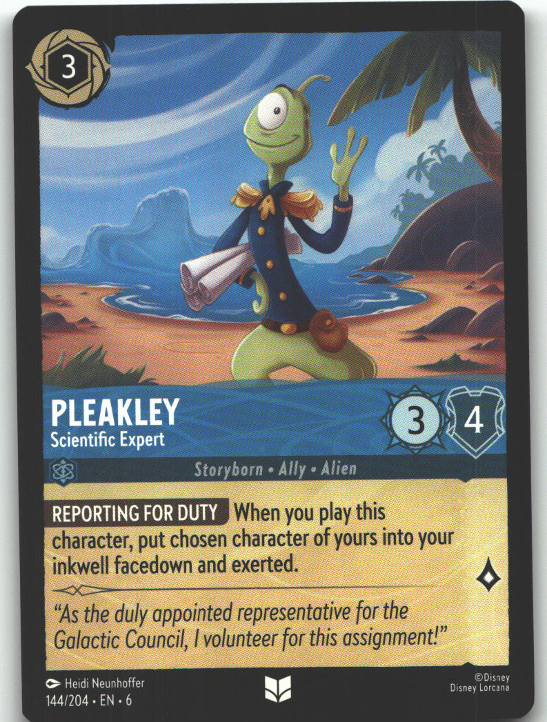 Pleakley - Scientific Expert