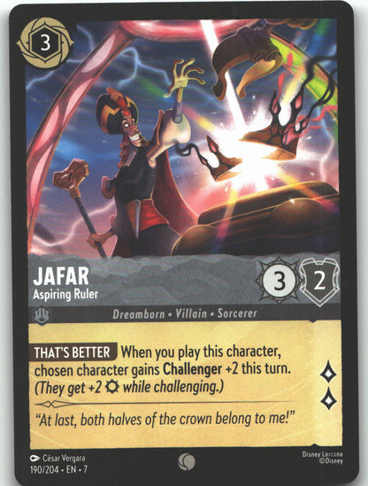 Jafar - Aspiring Ruler