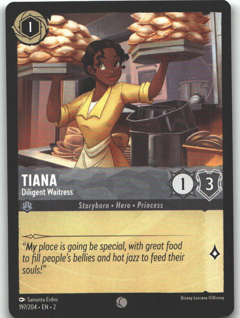 Tiana - Diligent Waitress