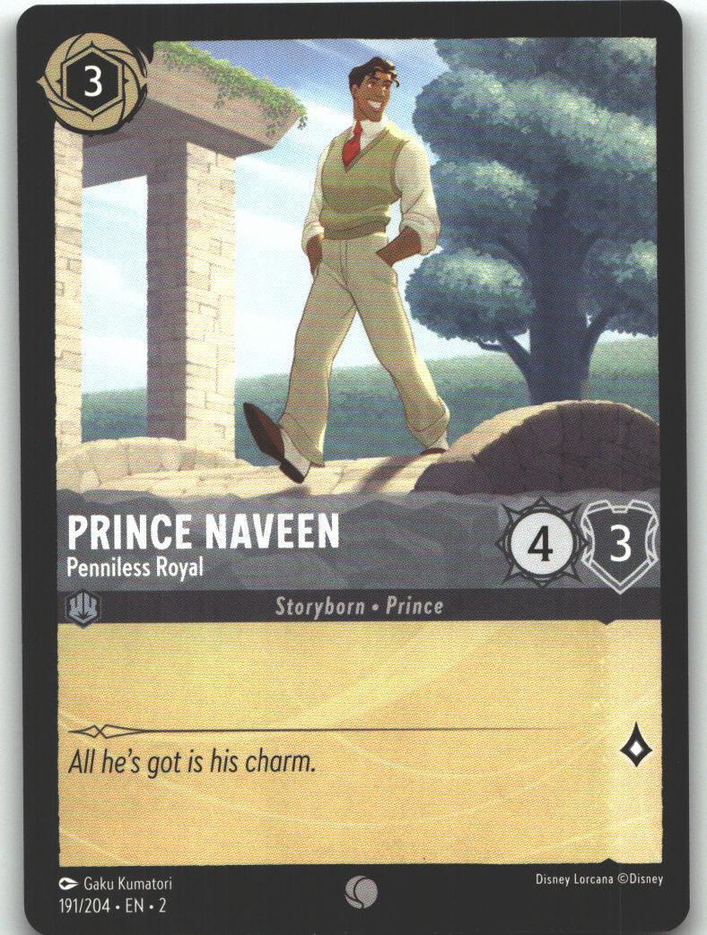 Prince Naveen - Penniless Royal