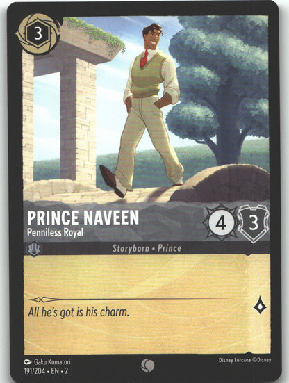 Prince Naveen - Penniless Royal