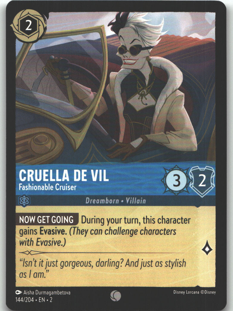 Cruella De Vil - Fashionable Cruiser