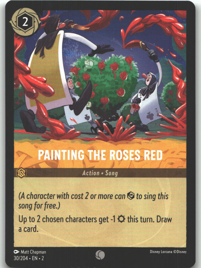 Painting the Roses Red