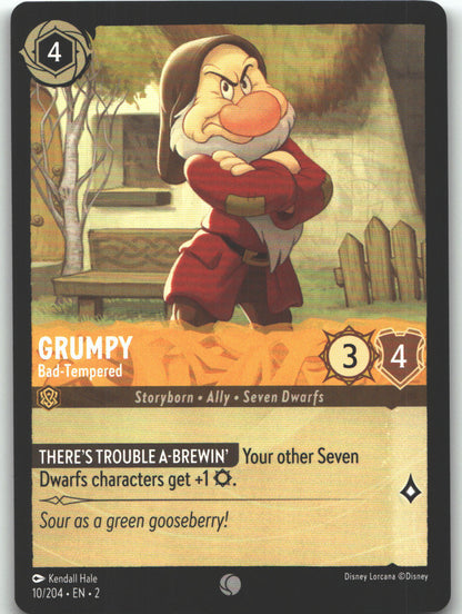 Grumpy - Bad-Tempered