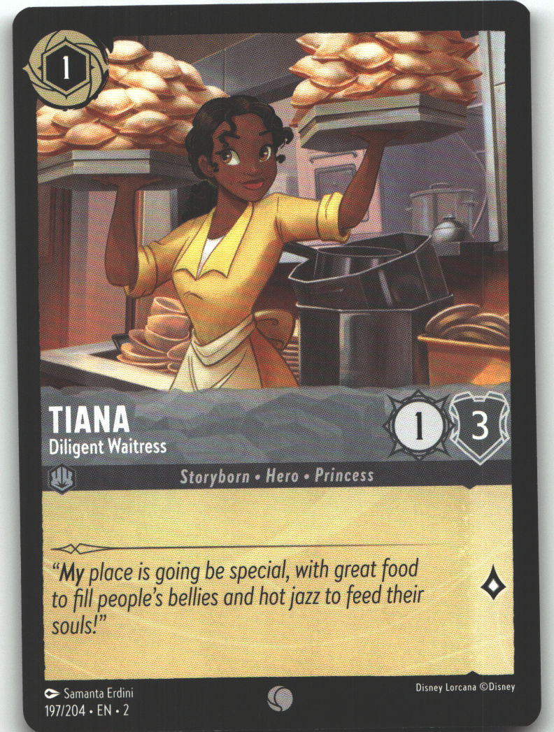 Tiana - Diligent Waitress
