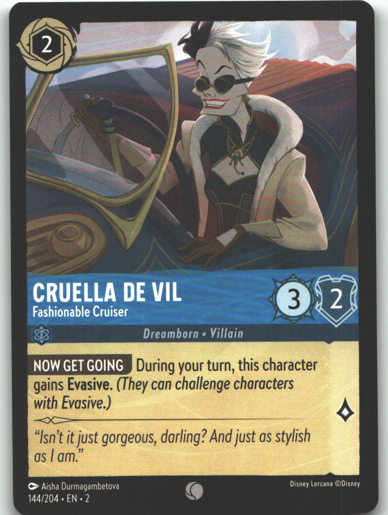 Cruella De Vil - Fashionable Cruiser