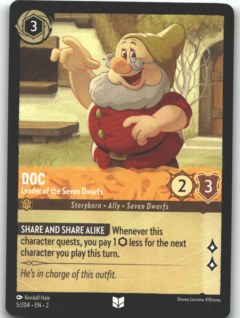 Doc - Leader of the Seven Dwarfs