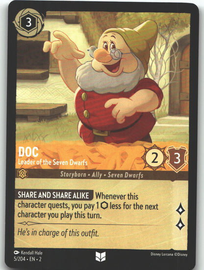 Doc - Leader of the Seven Dwarfs