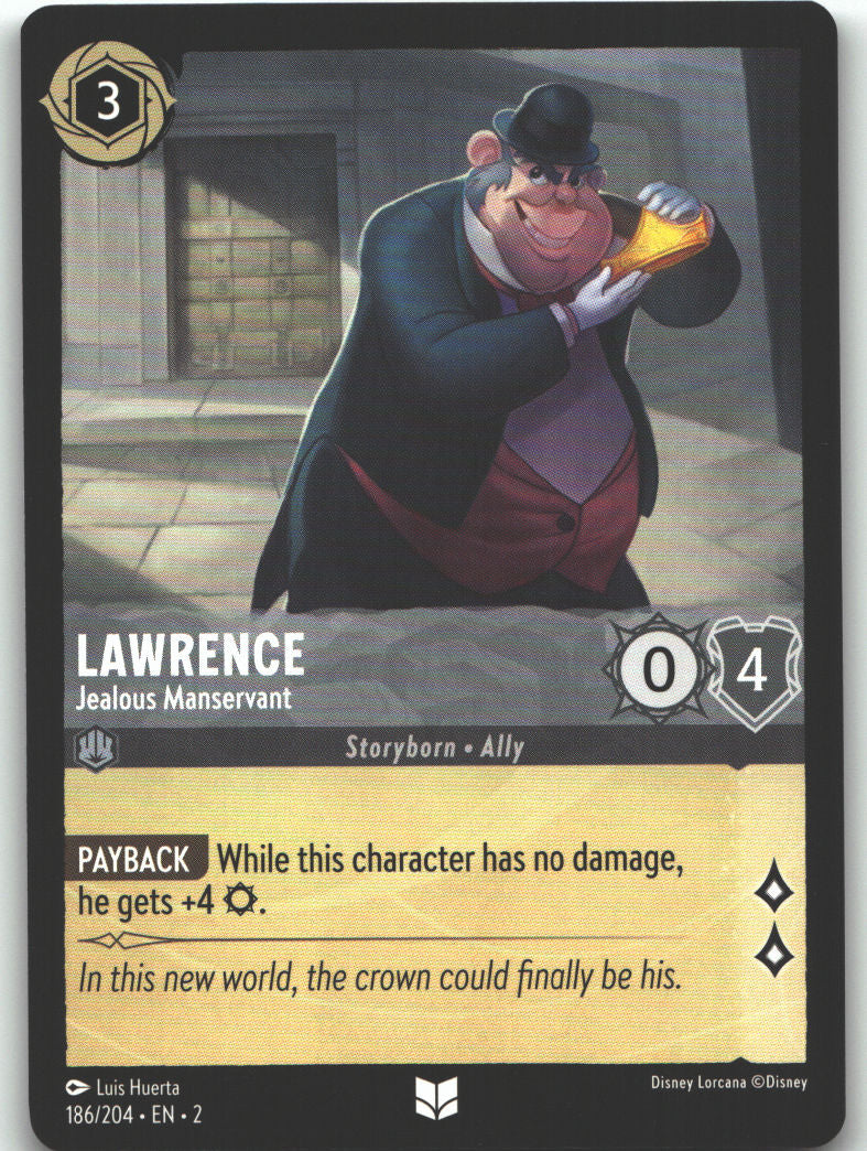 Lawrence - Jealous Manservant