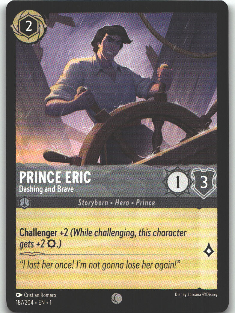 Prince Eric - Dashing and Brave
