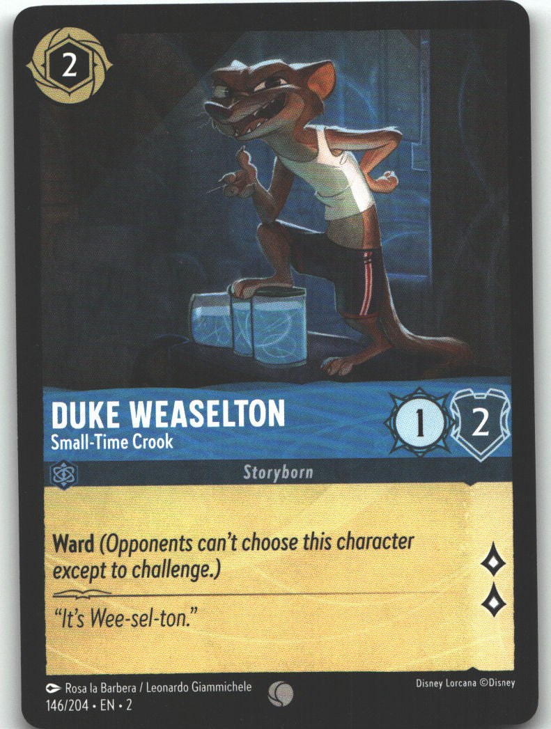 Duke Weaselton - Small-Time Crook