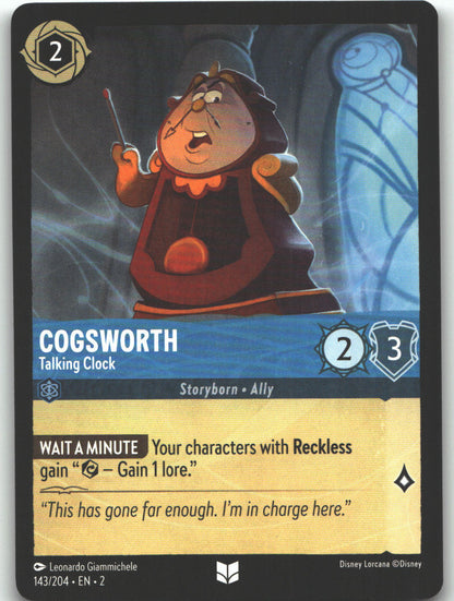 Cogsworth - Talking Clock