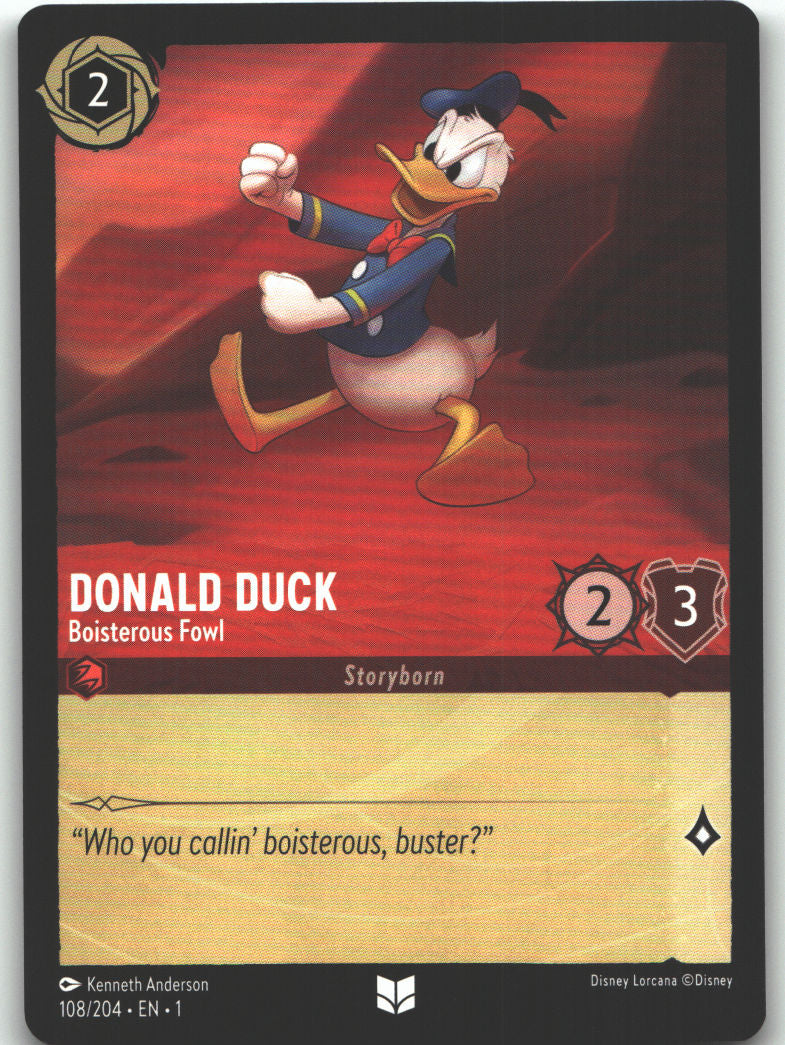 Donald Duck - Boisterous Fowl